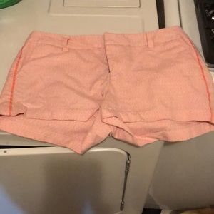 Women’s bright coral shorts